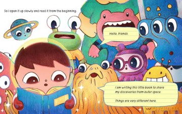I Come from Another Galaxy: A Picture Book - James Kwan [KSIĄŻKA]