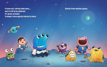 I Come from Another Galaxy: A Picture Book - James Kwan [KSIĄŻKA]