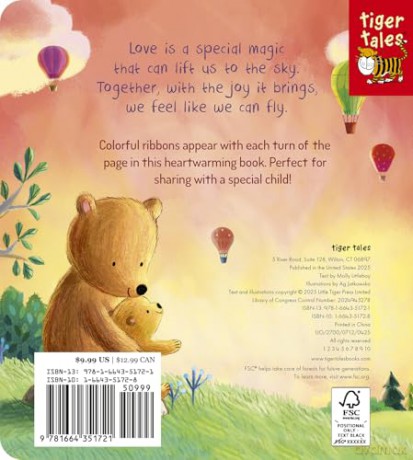 I Love You, Little One: A Sliding Ribbon Book - Molly Littleboy [KSIĄŻKA]
