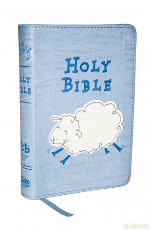 ICB, Really Woolly Holy Bible, Leathersoft, Blue: Children's Edition - Blue - DaySpring [KSIĄŻKA]