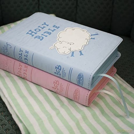 ICB, Really Woolly Holy Bible, Leathersoft, Blue: Children's Edition - Blue - DaySpring [KSIĄŻKA]