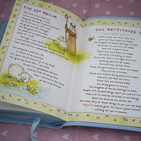 ICB, Really Woolly Holy Bible, Leathersoft, Blue: Children's Edition - Blue - DaySpring [KSIĄŻKA]