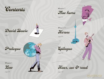 Icongraphics - David Bowie: The Graphic Novel: A Graphic Novel - Brian Freschi [KSIĄŻKA]