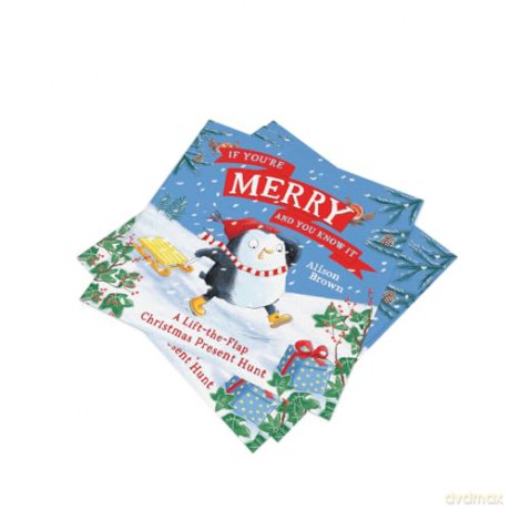 If You're Merry and You Know It: A new children's festive lift-the-flap picture book for Christmas 2025, perfect for kids aged 3+ - Alison Brown [KSIĄŻKA]
