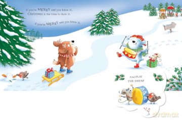 If You're Merry and You Know It: A new children's festive lift-the-flap picture book for Christmas 2025, perfect for kids aged 3+ - Alison Brown [KSIĄŻKA]