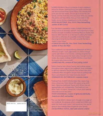 In Edith's Kitchen: Recipes from My Mostly Mexican-American Home to Yours - Edith Galvez [KSIĄŻKA]