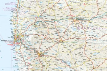 India Map 1:1,200,000 scale - Waterproof and with photos - Reise Know-How [KSIĄŻKA]