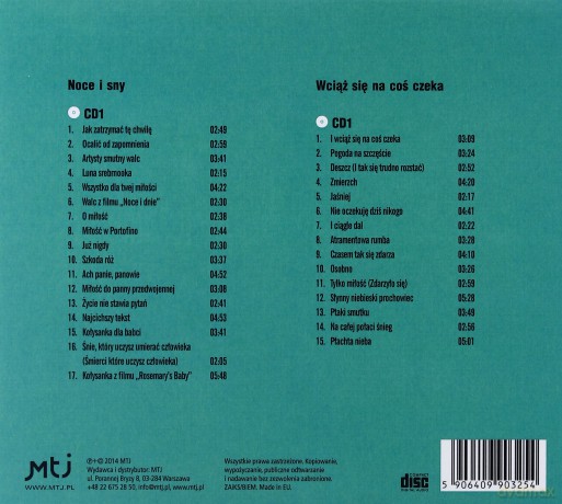 Magda Umer: Noce i sny / Wciąż się na coś czeka [2CD]