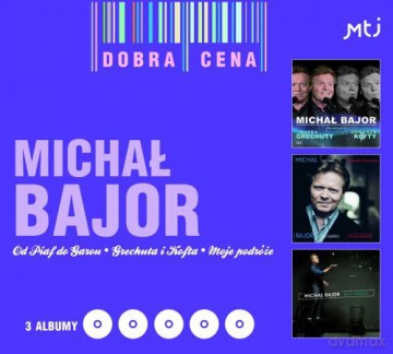 Michał Bajor: Od Piaf do Garou / Piosenki Grechuty i Kofty / Moje podróże [5CD]