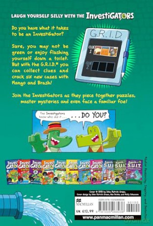 InvestiGators: Case Files: The Brand New Laugh-Out-Loud Solve-Along Comic Book Adventure! - John Patrick Green [KSIĄŻKA]