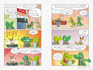 InvestiGators: Case Files: The Brand New Laugh-Out-Loud Solve-Along Comic Book Adventure! - John Patrick Green [KSIĄŻKA]