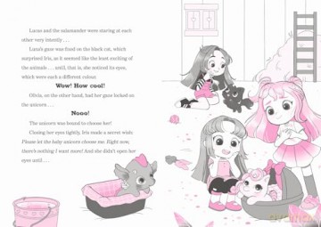 Iris and Luna: A School Full of Magic!: A magical illustrated new young series with magic baby animals - perfect for kids aged 5-8, party bag gifts and fans of Unicornia! - Aurora Quirón [KSIĄŻKA]