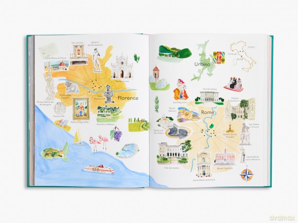 Italy: In the Footsteps of the Great Artists: Art of Travel: 1 - Nick Trend [KSIĄŻKA]