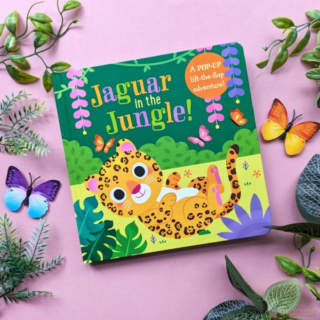 Jaguar in the Jungle - Children's Pop-Up Book [KSIĄŻKA]