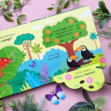 Jaguar in the Jungle - Children's Pop-Up Book [KSIĄŻKA]