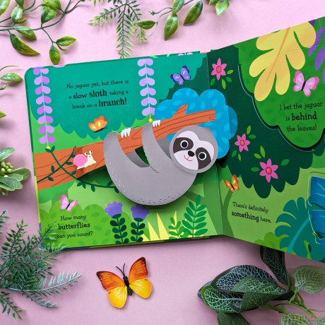 Jaguar in the Jungle - Children's Pop-Up Book [KSIĄŻKA]