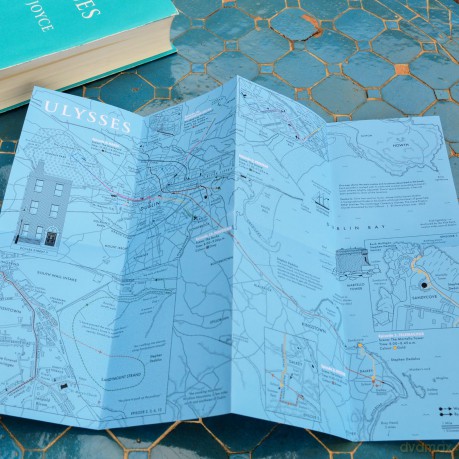 James Joyce, Ulysses Map - Martin Thelander [KSIĄŻKA]