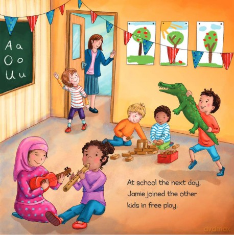 Jamie Is Jamie: A Book About Being Yourself and Playing Your Way - Afsaneh Moradian [KSIĄŻKA]
