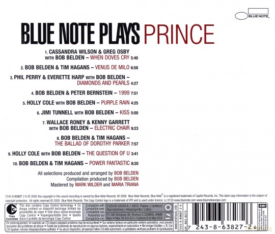 Blue Note Plays Prince [CD]