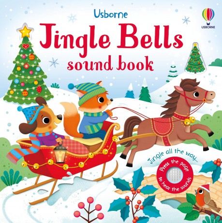 Jingle Bells Sound Book: An Interactive Wintertime Sound Book Featuring Santa, Christmas Carols, and More Festive Fun - Sam Taplin [KSIĄŻKA]