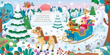 Jingle Bells Sound Book: An Interactive Wintertime Sound Book Featuring Santa, Christmas Carols, and More Festive Fun - Sam Taplin [KSIĄŻKA]