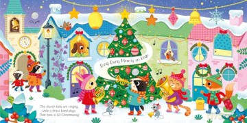 Jingle Bells Sound Book: An Interactive Wintertime Sound Book Featuring Santa, Christmas Carols, and More Festive Fun - Sam Taplin [KSIĄŻKA]