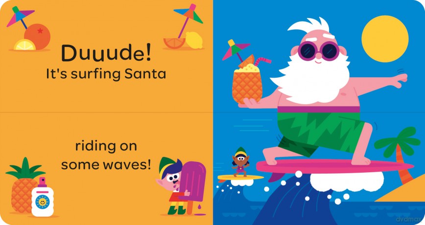 Jingle Jumble Santa - Happy Yak [KSIĄŻKA]