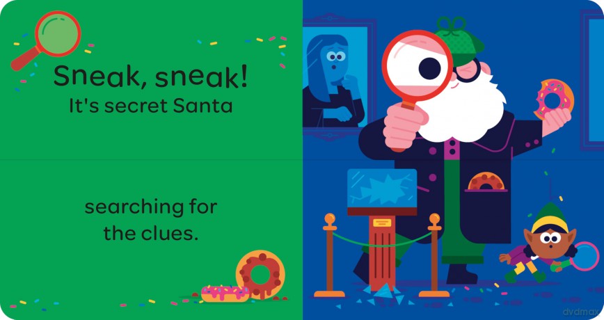 Jingle Jumble Santa - Happy Yak [KSIĄŻKA]