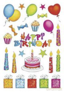 Naklejki Decor Happy Birthday