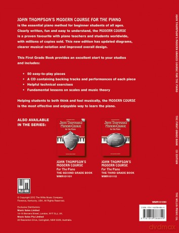 John Thompson's Modern Course First Grade - Book/CD - John Thompson [KSIĄŻKA]