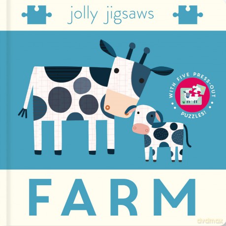 Jolly jigsaws - Farm - Philip Dauncey [KSIĄŻKA]