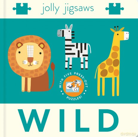 Jolly jigsaws - Wild - Philip Dauncey [KSIĄŻKA]