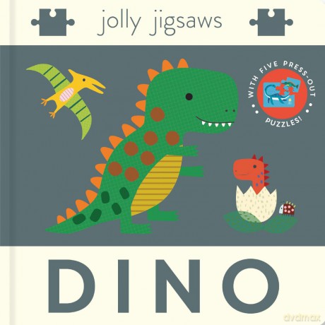 Jolly jigsaws- Dino - Philip Dauncey [KSIĄŻKA]