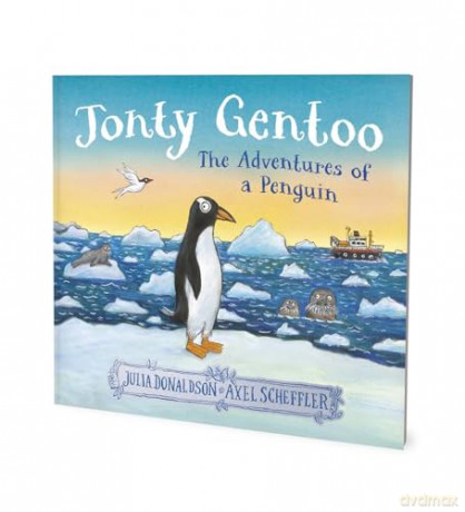Jonty Gentoo - The Adventures of a Penguin The Number One Bestseller by the creators of Stick Man and Zog - Julia Donaldson [KSIĄŻKA]