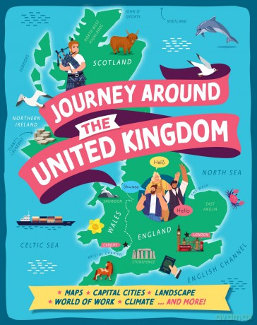 Journey Around the United Kingdom - Claudia Martin [KSIĄŻKA]