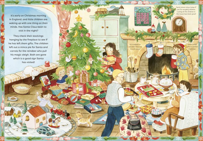 Joy to the Whole World!: A Round the World Christmas Lift-the-Flap Book - Lucy Brownridge [KSIĄŻKA]