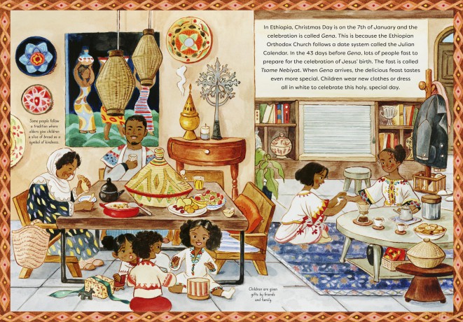 Joy to the Whole World!: A Round the World Christmas Lift-the-Flap Book - Lucy Brownridge [KSIĄŻKA]
