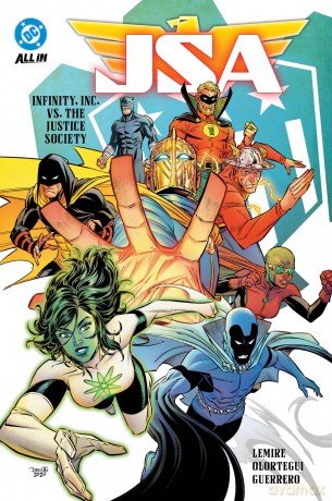 Jsa 1: Infinity Inc. Vs. the Justice Society - Jeff Lemire [KSIĄŻKA]