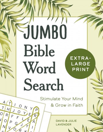 Jumbo Bible Word Search: Stimulate Your Mind and Grow in Faith - David Lavender [KSIĄŻKA]