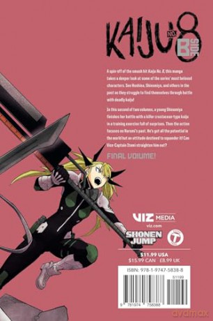 Kaiju No. 8: B-Side, Vol. 2: Volume 2 - Naoya Matsumoto [KOMIKS]