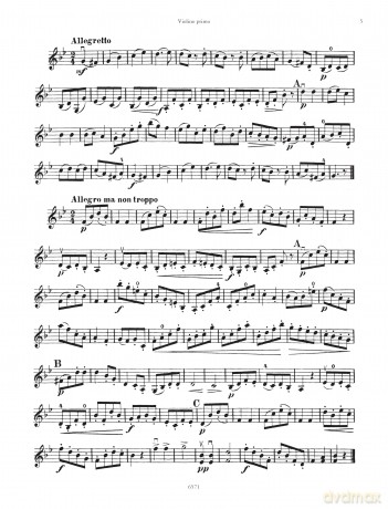 Kalliwoda: 3 Duos Op. 179 - Johannes Wenzeslaus Kalliwoda [KSIĄŻKA]