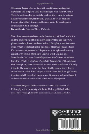 Kant on Pleasure and Judgment: A Developmental and Interpretive Account - Alexander Rueger [KSIĄŻKA]