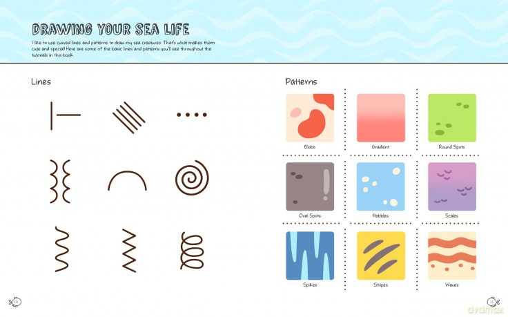Kawaii Underwater World: Learn How to Draw 80 Adorable Sea Creatures - Olive Yong [KSIĄŻKA]