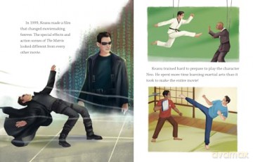 Keanu Reeves: A Little Golden Book Biography - Emily Easton [KSIĄŻKA]