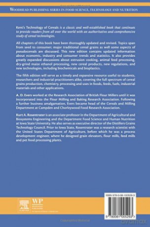 Kent's Technology of Cereals: An Introduction for Students of Food Science and Agriculture - Kurt A. Rosentrater PhD [KSIĄŻKA]
