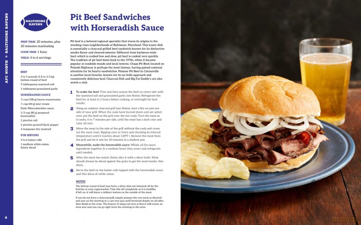 Kickoff Kitchen: 64 Game-Day Recipes Inspired by Every Pro Football Team - Tim Lopez [KSIĄŻKA]