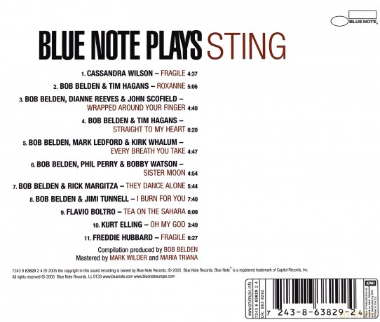 Blue Note Plays Sting [CD]