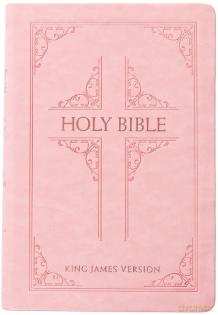KJV Holy Bible Giant Print Blush [KSIĄŻKA]