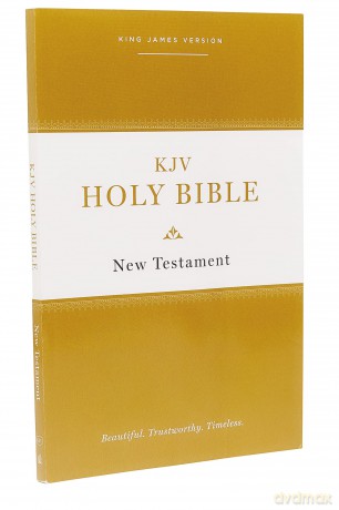 KJV Holy Bible: New Testament Paperback, Comfort Print: King James Version: Holy Bible, King James Version - Thomas Nelson [KSIĄŻKA]