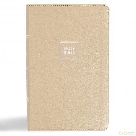 KJV Single-Column Personal Size Bible, Gold LeatherTouch [KSIĄŻKA]
